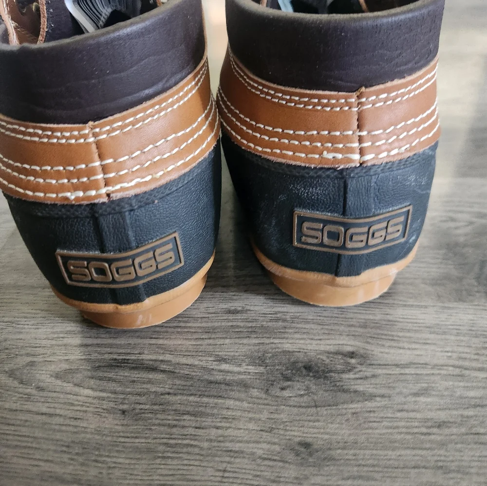Sogg thinsulate slip on duckshoes